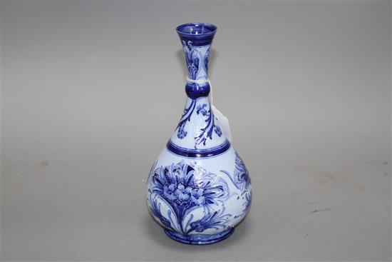 A Moorcroft Macintyre Florian ware vase, 22.5cm